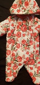 baby girls snow suit